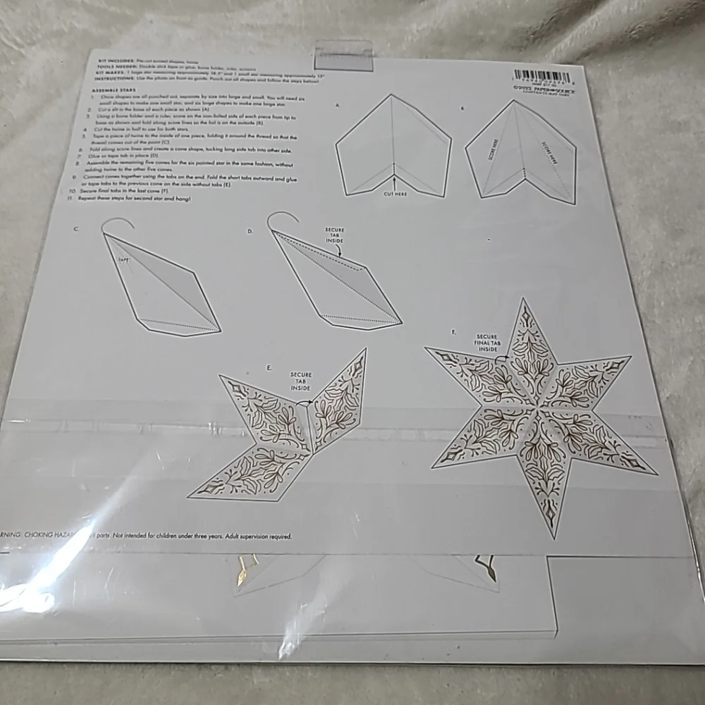 Paper Source Gilded Star Kit